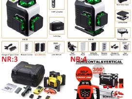 Lazerinis nivelyras Firecore 3D/4d, Vevor, Priedai