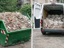 Statybinių atliekų išvežimas – išnešame, išvežame