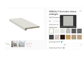 Werzalit Exclusive (Mdp) vidaus palangės