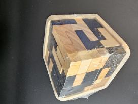 Medinis 3D kubas galvosūkis dėlionė