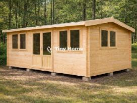 Medinis sodo namas Solo 6x4m 24m2 Akcija!