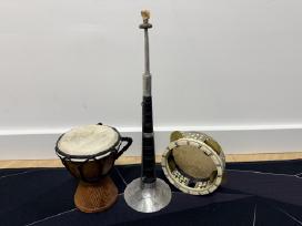 Muzikos instrumentai dekorui