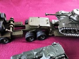 Tanku modeliukai is metalo 1:43