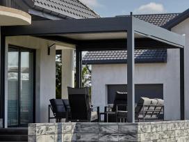 Aliuminio pergola, Premium lygio pergola