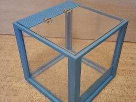 Terariumas 25x25x25cm