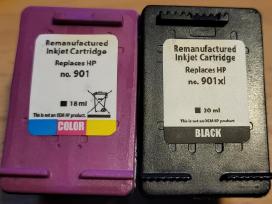 Hp rašalinio spausdintuvo kasetės (901)