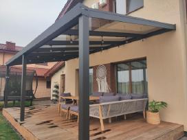 Stogeliai, Aliuminio Stoginės, Verandų stiklinimas