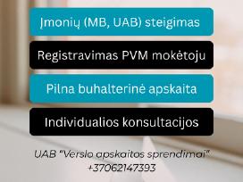 Nemokamas įmonių (MB, UAB) steigimas per 1-3 d.d.