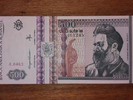 Rumunijos 500 lei banknotas