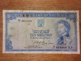 Rodežos 10 šilingu banknotas