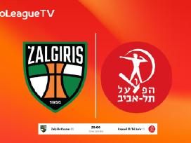 2 bilietai į Žalgiris-hapoel vasario 13 d. po 60 €