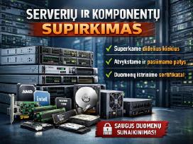 Serverių ir serverių komponentų supirkimas