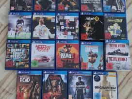 Parduodu Sony Ps4 žaidimus ir Ps4 Slim konsolę