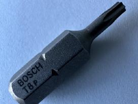 Bosch ypač kietas atsuktuvo antgalis T8 1/4 25mm