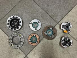 Motorolerio dalys: sankabos, magnetai, žibintai