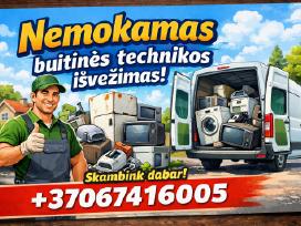 Geras pasiūlymas. nemokamas buitinės technikos