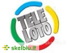 Pirksiu Tele Loto laiminga bilietą kaina sutartinė