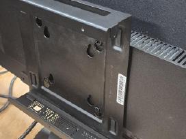 Lenovo monitorius su tiny kompiuterio laikikliu