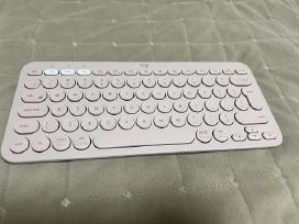 Klaviatūrą Logitech K380 pink naudota kelis kartus