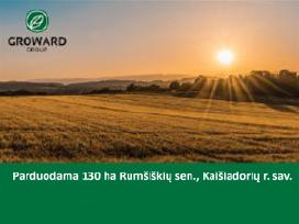 Parduodama 130ha ž.ū. sklypų Rumšiškių sen.