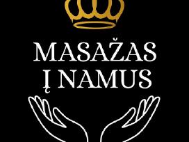 Masažas į namus Vilniuje!