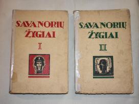 Savanorių žygiai I-II knygos tomai 1937 m.