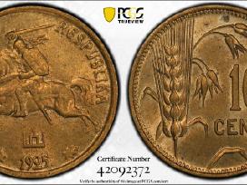 1925 m. 10 centų Ms64 Pcgs