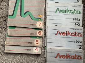Žurnalas Sveikata 1991-1992 metai, 8vnt.