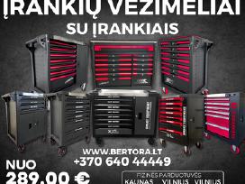 Įrankių vežimėliai dirbtuvėms ir servisui nuo 289€