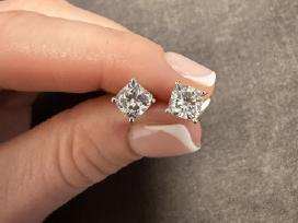 Elegantiški deimantiniai auskarai 2,58 ct