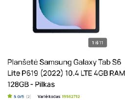 Galaxy tab s6 Lite 128 GB/4 GB grey Sm-p625 128gb