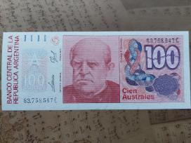 100 australes Argentina unc