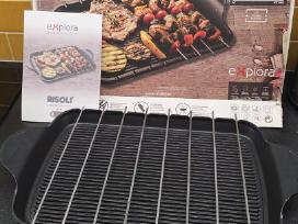 Nauja Grilio plokštė su iešmais Risoli Brochette
