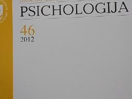 Mokslo darbai psichologija 46 tomas 2012 m