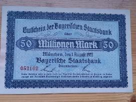 Vokietija 1923 50.000.000 markiu (notgeldas)