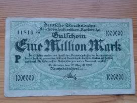 Vokietija 1923 1.000.000 markiu (notgeldas)