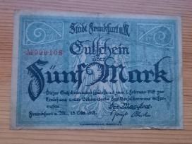 Vokietija 1918 5 markės (notgeldas)