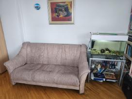 Trivietė sofa - fotelis lengvas