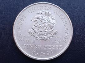 5 pesai 1953m. Meksika sidabras