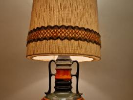 Vintažinė mid century Fat Lava st. stalinė lempa