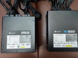 Corsair Rm850 ir Hx850i maitinimo blokai