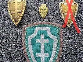 1990m. šaulių sąjungos komplektas.