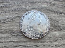 1780 metų 1 taleris Austrija Restraikas Sidabras