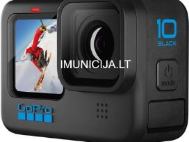 Gopro Hero 10 veiksmo kamera + 3 mėn. garantija