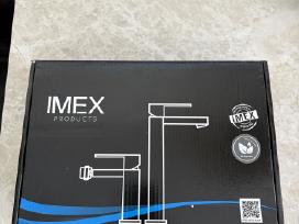 Imex Line praustuvo maišytuvas juodas matinis