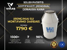 Nuotekų valymo įrenginiai su montavimu nuo 1790 €