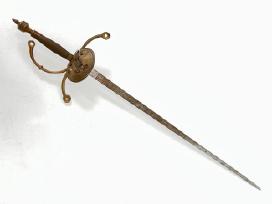 Metalinė rapyra su žalvariu