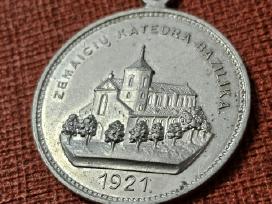 Žemaičių vyskupijos jubiliejaus medalis.