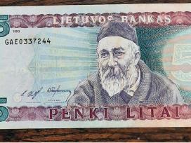 5 Litai 1993m