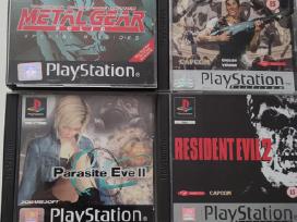 Ps1 Ps2 PS3 Ps5 žaidimai konsoles